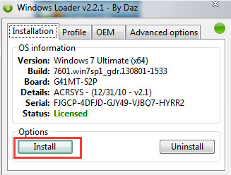 怎么使用win7 loader
