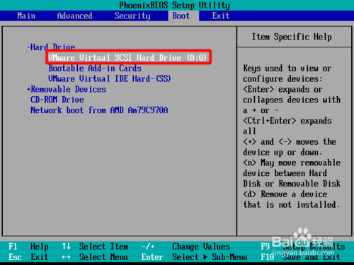 VMware Workstation虚拟机如何设置从U盘启动?